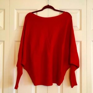 Philosophy red stretchy top